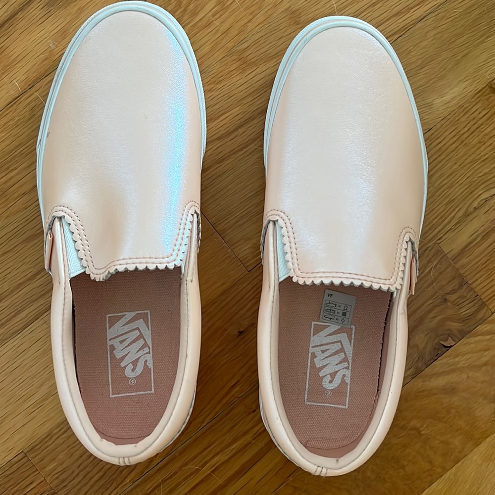 Slip on vans Brand new never worn Got wrong size and waited too long to return